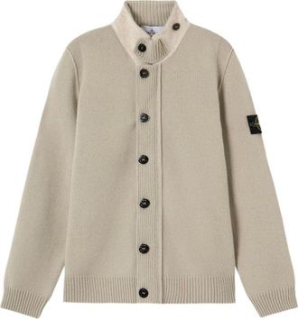 Stone Island Zip Up Cardigan Khaki Beige L2S1551000-47S00A3-V0095