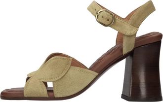 Chie Mihara Sandalen met hoge hak - Dames - Sandalen met hakken - Groen - 36 1/2 EU - Su&egrave;de - Schoenen