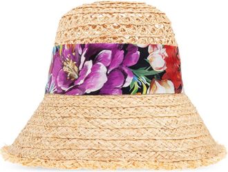 Dolce & Gabbana Dames, Accessoires, Beige, Maat: 58 CM Zijde