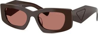 Prada PRD03SD Sunglasses - Brown
