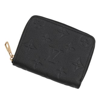 Louis Vuitton Monogram Empreinte Black Noir Monogram Empreinte Coin Purse/Coin Case (Pre-Owned)