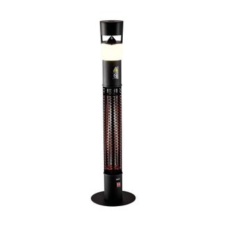 EWT Calentador Radiante Exterior 1500w + Altavoz + Luz Led - Patio Music - Ewt
