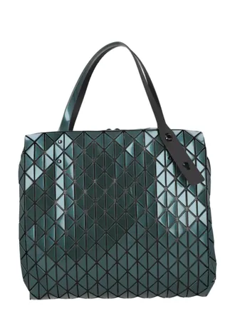 Bao Bao Issey Miyake Geometric Tote Bag With Glossy Triangular Panel Design