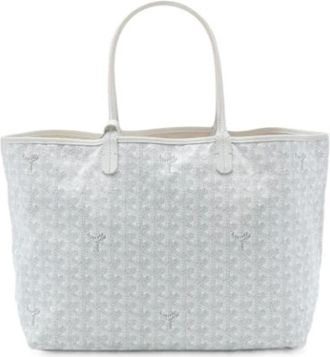 Goyard Pre-owned Tote Bags, female, White, Size: ONE SIZE Pre-owned Fabric Tote