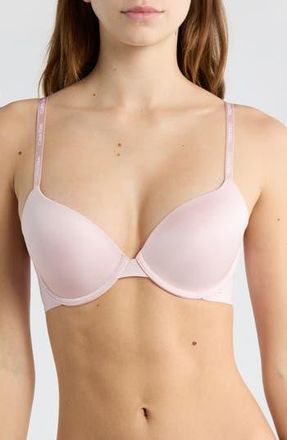 Calvin Klein Motive Shine T-Shirt Bra in Potpourri at Nordstrom Rack, Size 36B