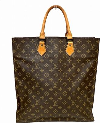 Louis Vuitton Monogram Brown Monogram Tote Bag (Pre-Owned)