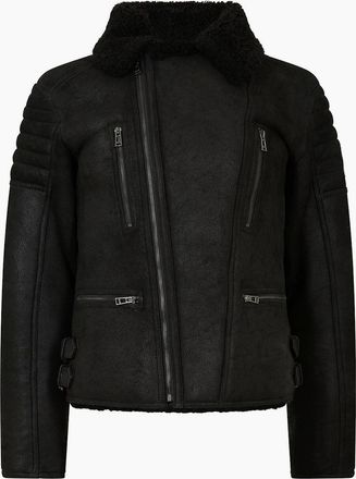 Belstaff Mens Fraser Leather Jacket - Black - Size: 36/Regular