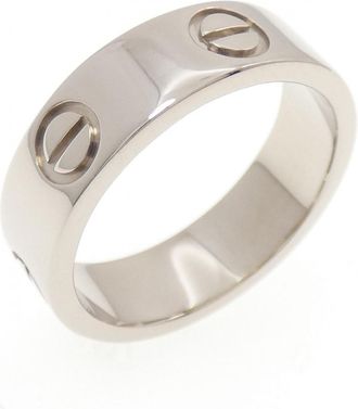 Cartier White Gold White Gold (18K) Band Ring (Pre-Owned)