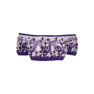 Dolce & Gabbana Mujer, Blusas y Camisas, Púrpura, Talla: M