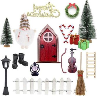 OEM Juego De Puertas De Gnomos Para Decoraciones Navide&ntilde;as: El Regalo Navide&ntilde;o Perfecto Para Ni&ntilde;os