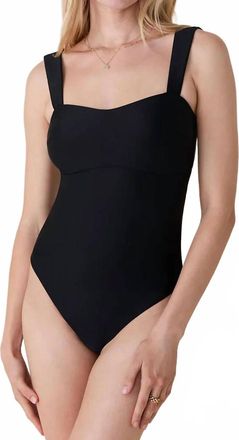 Andie Swim Kalama One Piece In Black