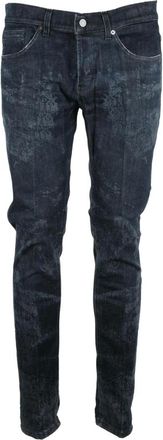 Dondup Jeans, Heren, Zwart, W36, Katoen, George Jeans