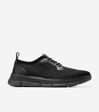 Cole Haan Womens ZER&Oslash;GRAND Rella Stitchlite Oxford Shoes - Black Size 5.5