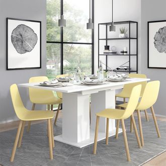 Vicco Mesa De Comedor Dix, Blanco, 140 X 90 Cm Vicco
