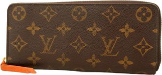 Louis Vuitton Brown Pimont Long Wallet (Bi-Fold) (Pre-Owned)