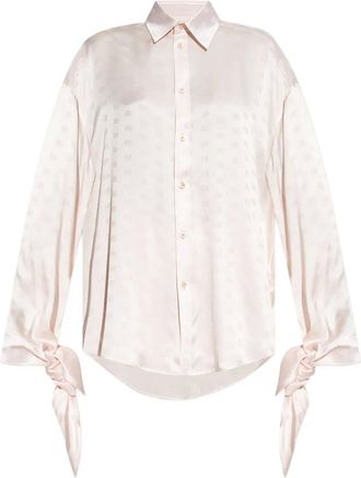 Balenciaga Camicia con logo jacquard - 9505