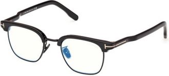 Tom Ford Blue Light Block Square Mens Eyeglasses FT5932-D-B 001 47