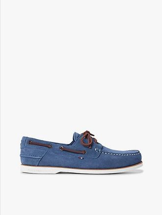 Tommy Hilfiger Suede Boat Shoes