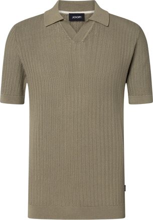 Joop Poloshirt JOOP Baoron, Herren, Gr. XXL, bright gr&uuml;n, Strick, Obermaterial: 100% Baumwolle, unifarben, regular fit, V-Ausschnitt, Rippb&uuml;ndchen, Shirts 