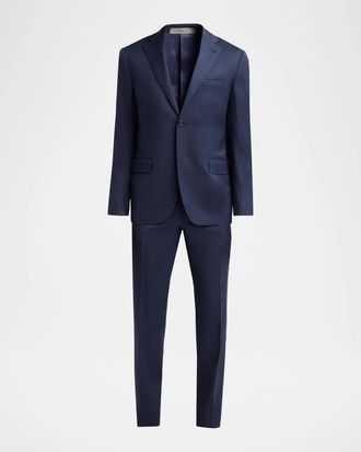 Corneliani Men & apos;s Wool Single-Breasted Suit