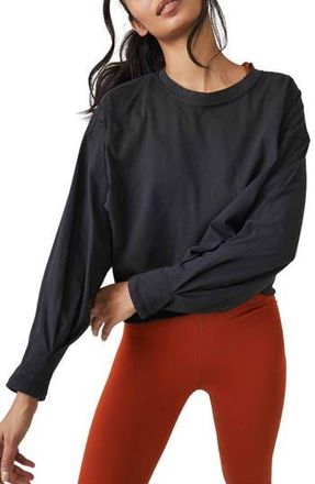 Free People FP Movement Inspire Layer Top in Black at Nordstrom Rack, Size X-Small