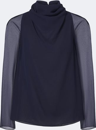 Altuzarra Cara draped blouse
