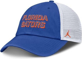 Jordan Brand Mens Jordan Brand Royal Florida Gators 2025 Gameday On-Field Club Adjustable Trucker Hat at Nordstrom, Size Medium/large