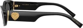 Dolce & Gabbana Unisex 0dg4537 Sunglasses - Dolce&gabbana Acetate Black Accessories