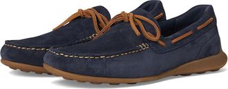 Rockport Dmx Dunphy Mens Shoes Dark Blue Suede : 11.5 W (EE)
