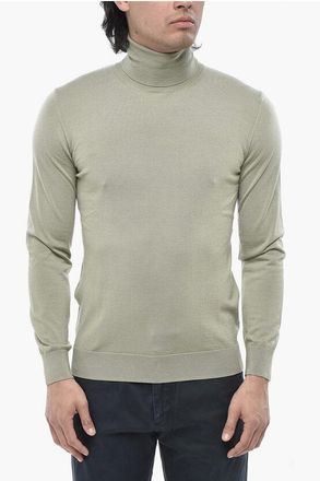 Paolo Pecora Wool-Blend Turtleneck Sweater size M