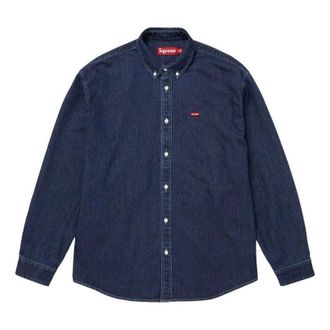 SUPREME SS26 Small Box Denim Shirt Indigo SUP-SS26-362-IND