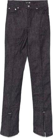 MUGLER Dames, Jeans, Blauw, Maat: W26 Katoen