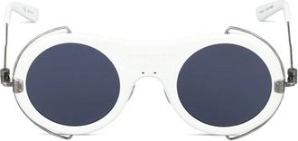 Calvin Klein Stijlvol AI Horloge - unisex - Zonnebrillen - Wit - 49 MM - Accessoires