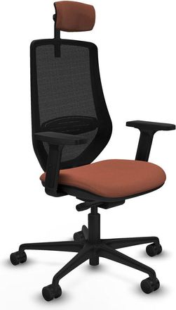 Piqueras y Crespo Sedia Da Ufficio Piqueras Y Crespo D036n2w Marrone Nero