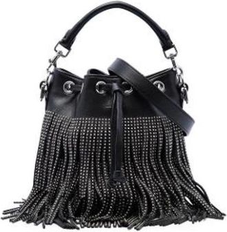 Saint Laurent Pre-owned Emmanuelle Bucket Bag - Dames - Vintage Tas - Zwart - ONE Size - Leer - Vintage