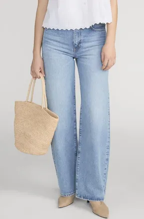 Frame Denim The Bow High Waist Barrel Jeans in Rapture at Nordstrom, Size 29