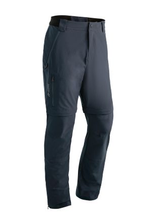 Maier Sports Funktionshose MAIER SPORTS Norit Zip 2.0 M, Herren, Gr. 48, Normalgr&ouml;ssen, grau, 73% Polyamid, 17% Polyester, 10% Elasthan, Hosen Funktionshose, Techn
