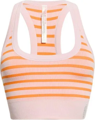 Free People FP Movement Stripe Go To Sports Bra in Burning Up Combo at Nordstrom, Size Medium/large