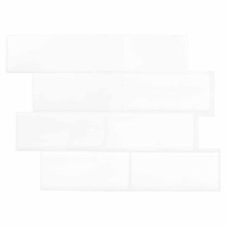 vidaXL Azulejo De Metro 10 Pcs 29 X 21 Cm Poliuretano Y Pet Vidaxl