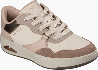 Skechers Womens UNO CTL Subtle Shimmer Womens Trainers - Tan - Size: 4
