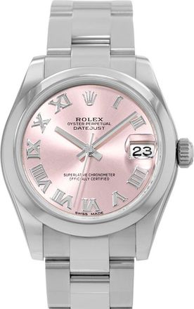 Rolex Pre-owned Rolex Datejust 31 Automatic Chronometer Pink Dial Ladies Watch 178240 PRO