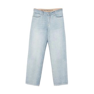 Emporio Armani Straight Jeans - male - Emporio Armani - Straight Fit Jeans - Blue - W33 - Jeans