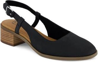 Toms Jaclyn Slingback Pump in Black at Nordstrom, Size 9.5