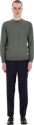 Drumohr Acquerello Super 140S Wool Crewneck Sweater