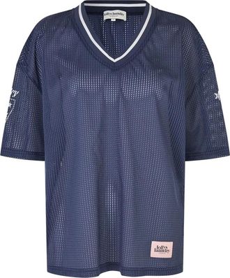 Lollys Laundry T-Shirt - Dames - T-shirts - Blauw - XS - Tops
