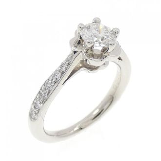 Chanel Platinum 950 Band Ring (Pre-Owned)