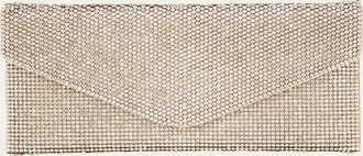 Judith Leiber Envelope Beaded Clutch Bag