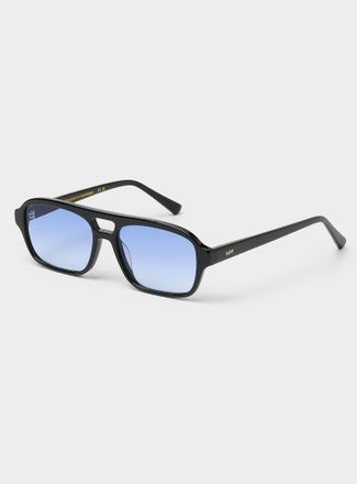 MessyWeekend Burt rectangular double-bridge sunglasses