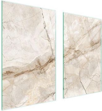 OEM Placa Protectora De Vidrio Para Estufa 75x52 M&aacute;rmol