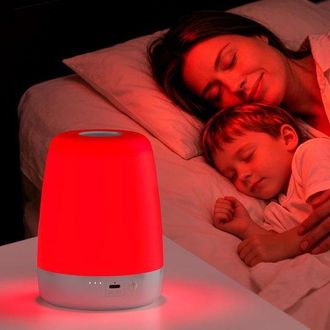 OEM L&aacute;mpara Noche Roja Potenciador Melatonina Natural Pura 670 Nm Mam&aacute;s: Roja Ayuda Dormir Descanso Profundo Despertar Renovado Habitaci&oacute;n Blanca